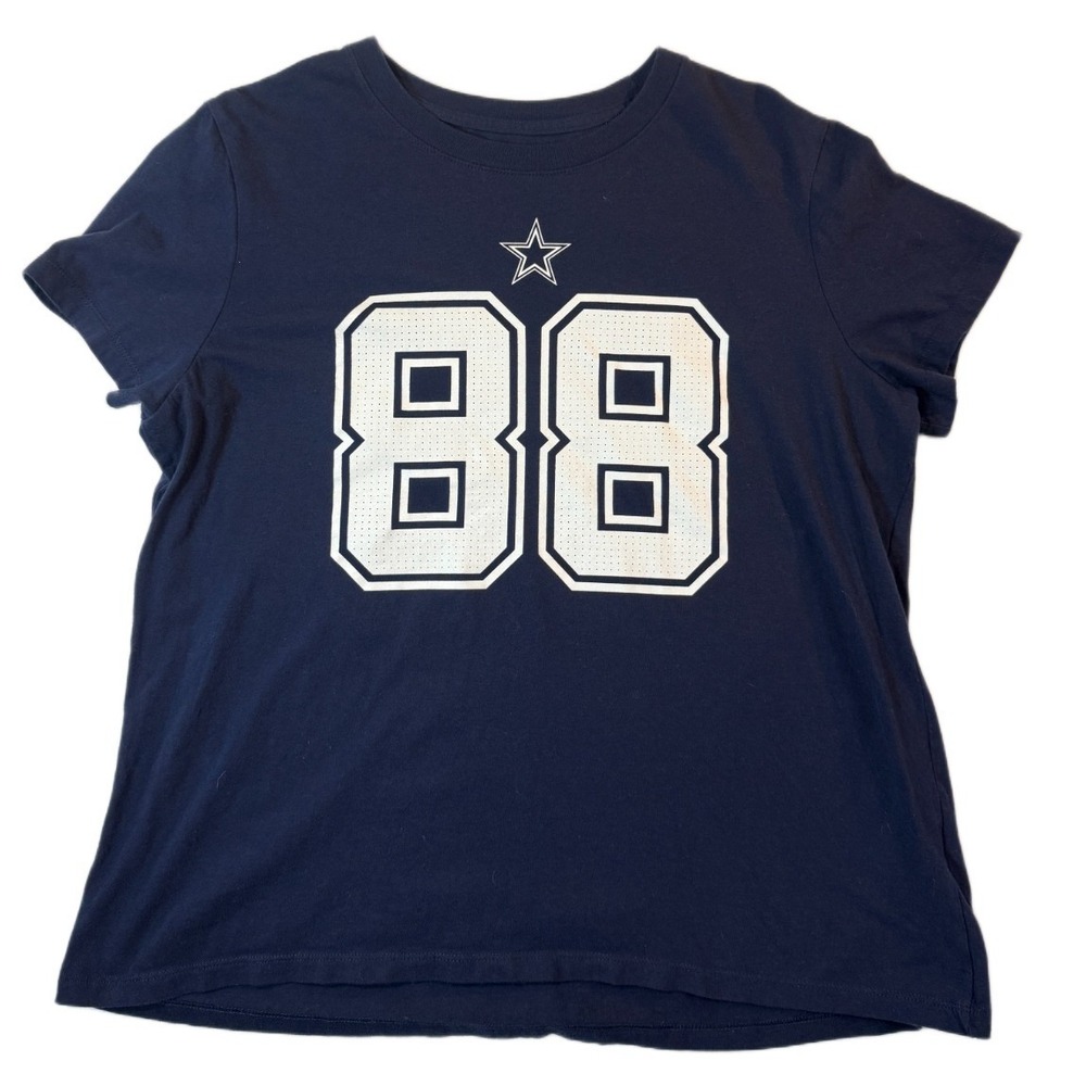 Nike Dallas Cowboys T-Shirt Womens XL Navy NFL‎ Football Sports CeeDee Lamb #88